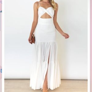 Tianna Maxi Dress White